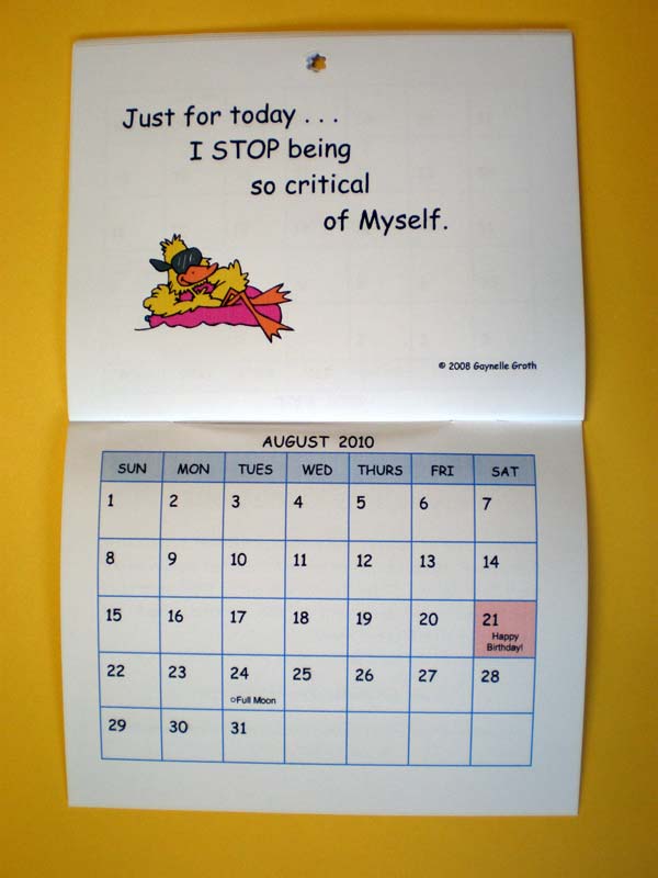 Quirky Calendar